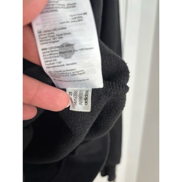 Adidas Originals Boxing Club Hoodie Black Red Graphic London Men’s Size Medium - Picture 4 of 8